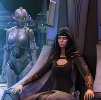 Empress Vaylin took power with SCORPIO by her side