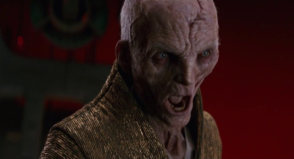 Snoke was vexed by Ren's inability to overcome the light side of the Force.