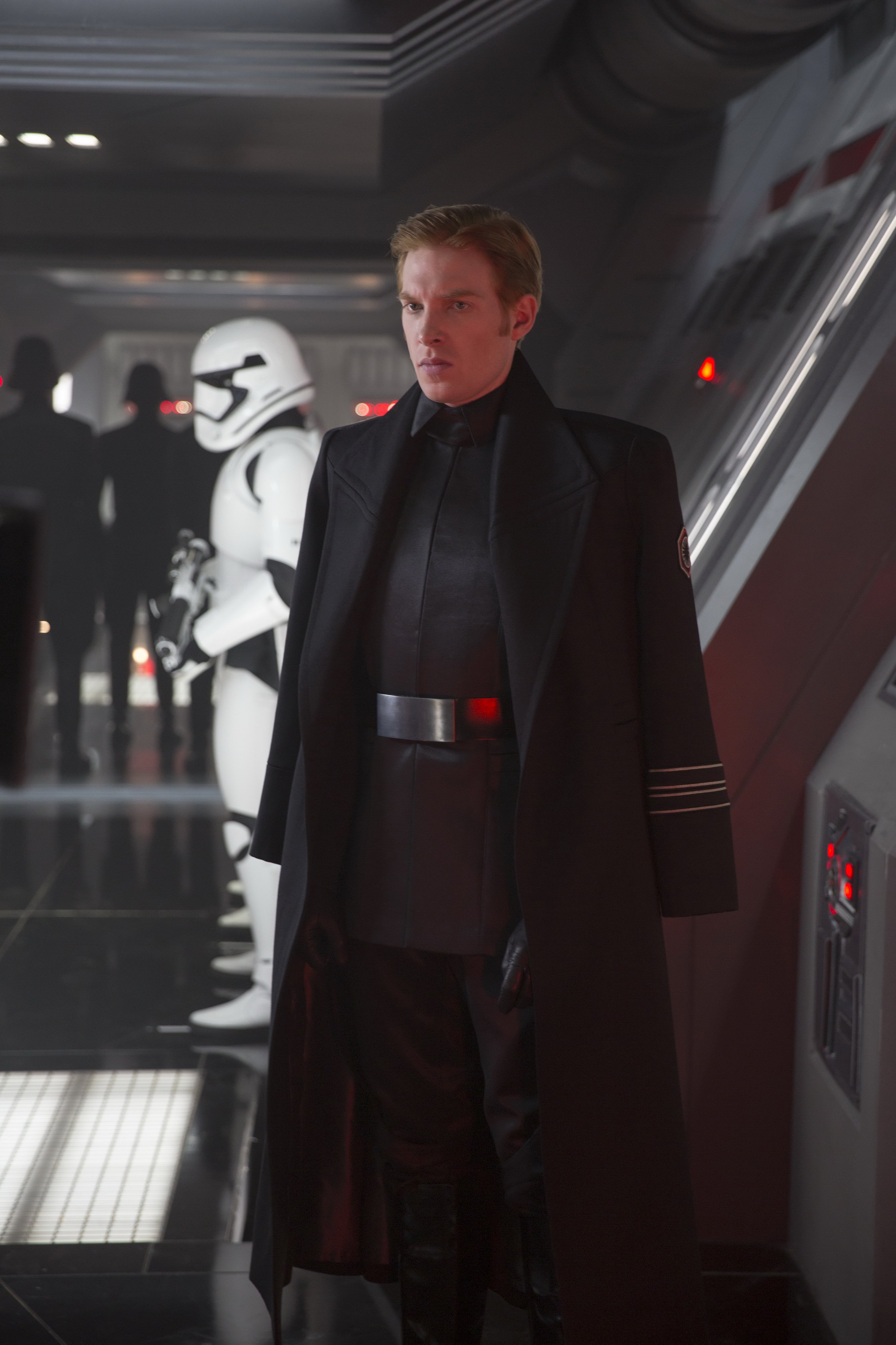 Armitage Hux adopted his father's practices and ruthlessly trained the stormtroopers of the First Order.