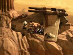 LAAT Gunship Geonosis