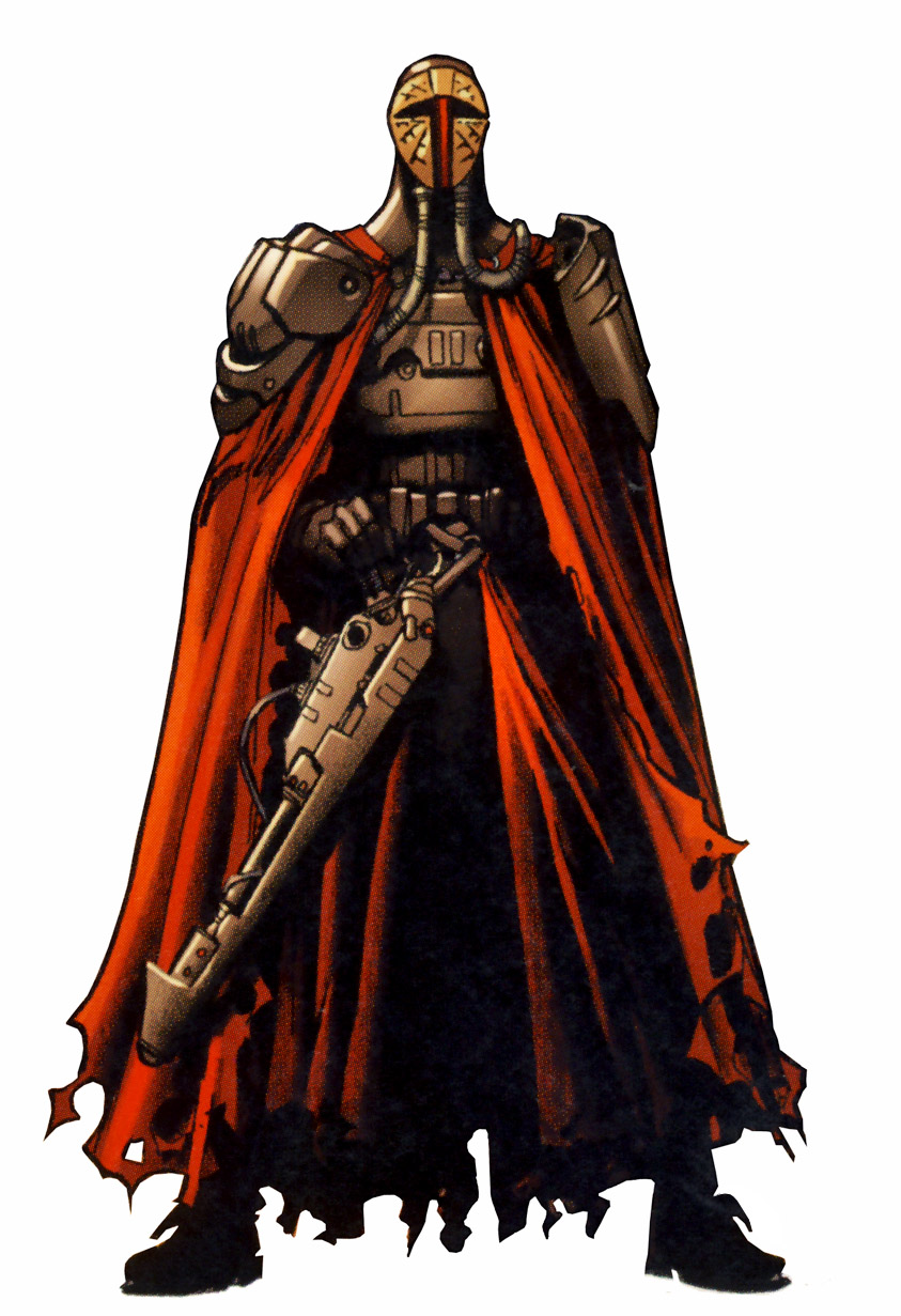 Mandalore the Ultimate, commander of the Mandalorian hordes.