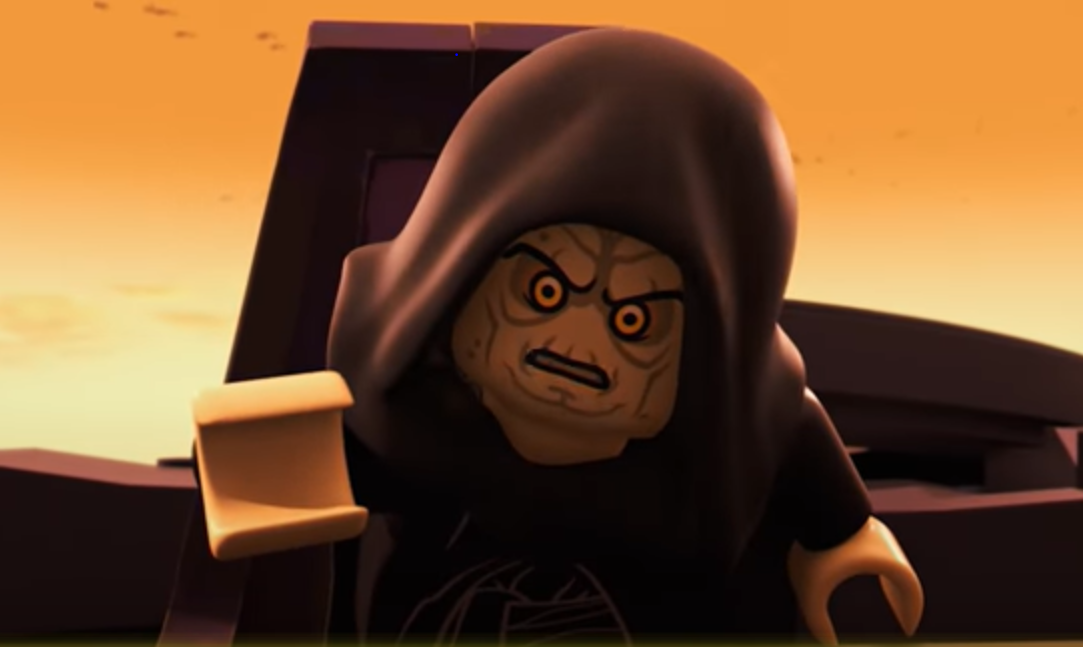 Darth Sidious, in LEGO form