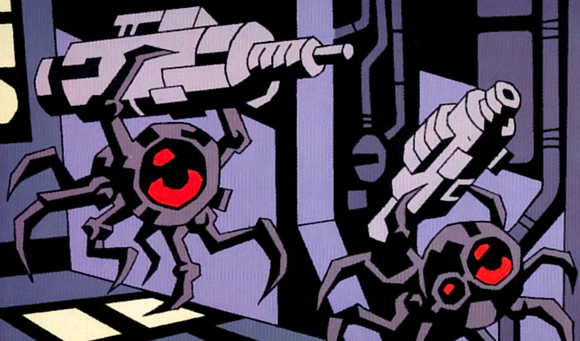 Redkihl Rokk's spider droid appearance in Common Appearance