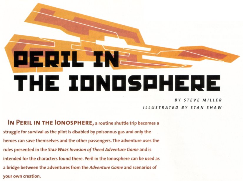 Peril in the Ionosphere appearance in Common Appearance