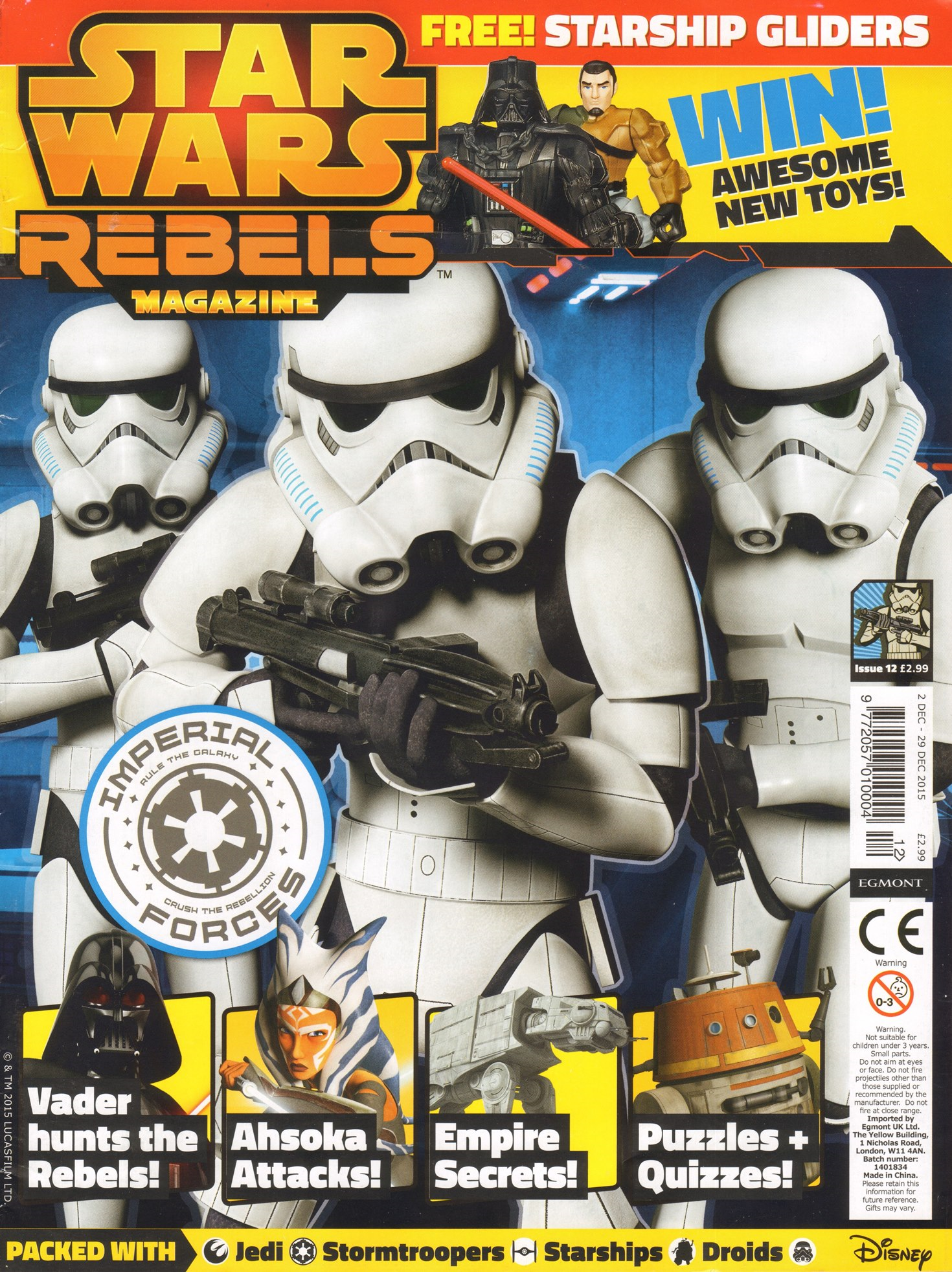 Star Wars Rebels Magazine 12 appearance in Common Appearance