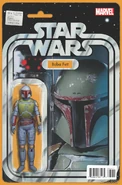Boba Fett action figure variant cover by John Tyler Christopher
