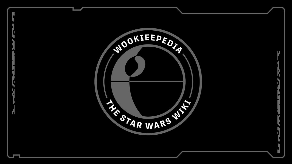 Wookieepedia - It was the first thing I wrote when I