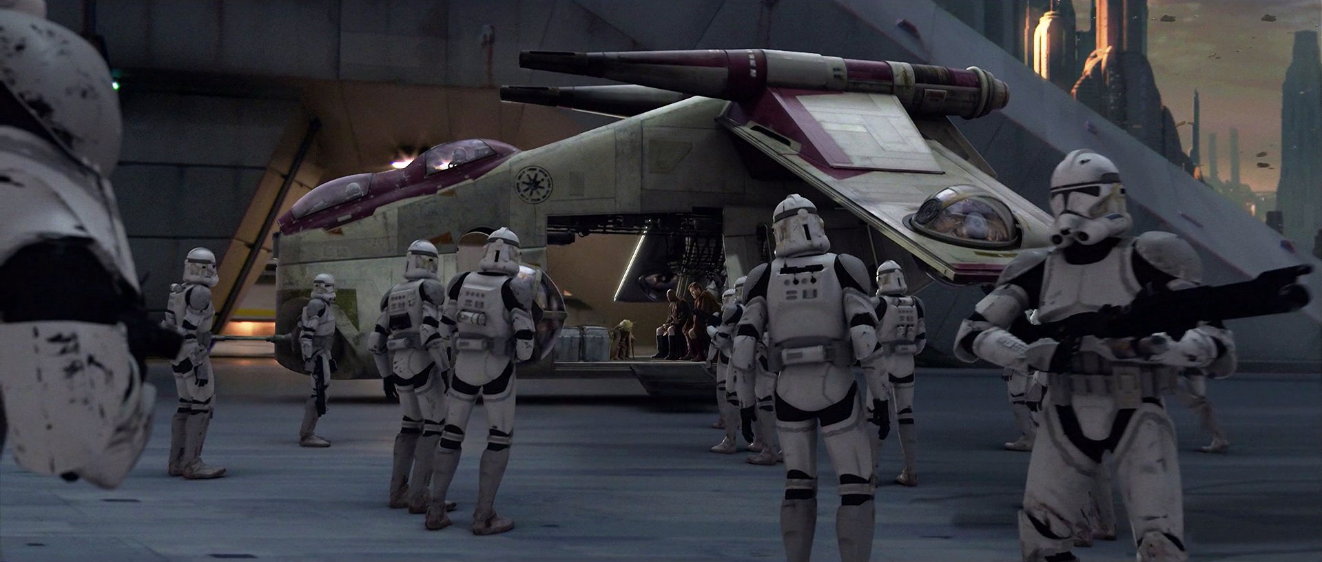 Members of the 41st Elite on Coruscant.