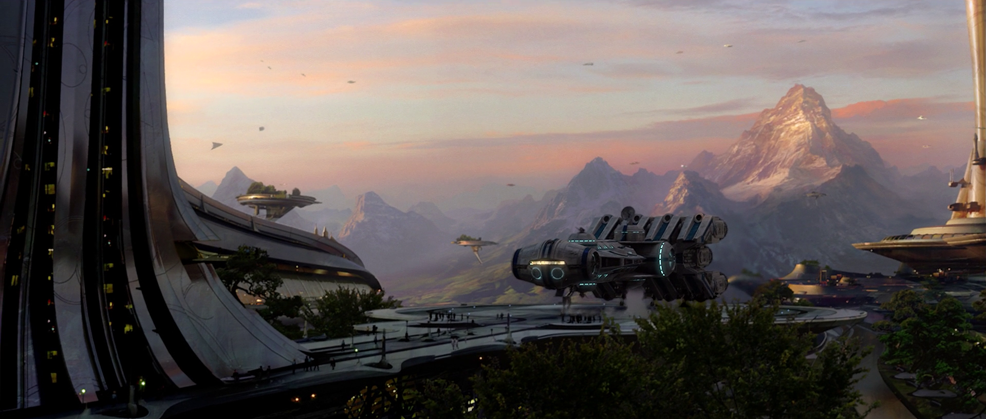 The Tantive III lands in Aldera in 19 BBY, right after the end of the Clone Wars.