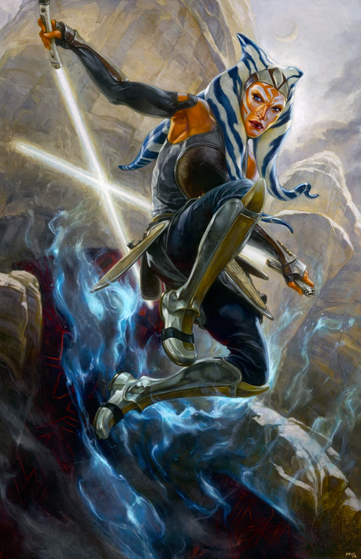 Ahsoka Tano was a Force-sensitive who joined the rebellion, fighting the Empire and helping build the Rebel Alliance.