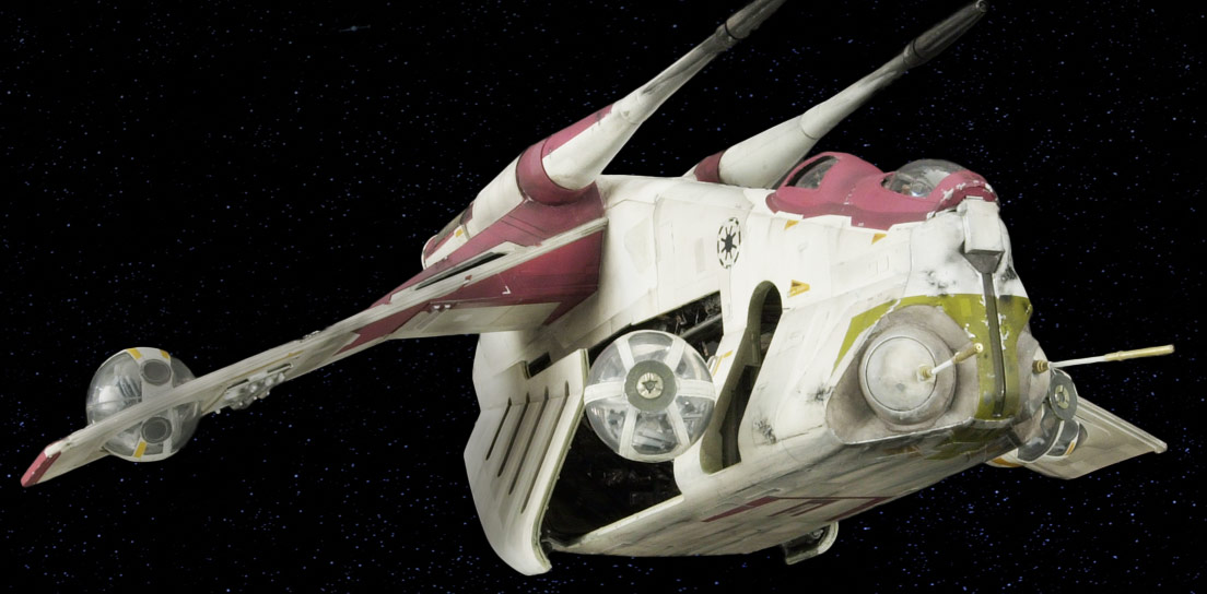  Star Wars Republic Attack Gunship  