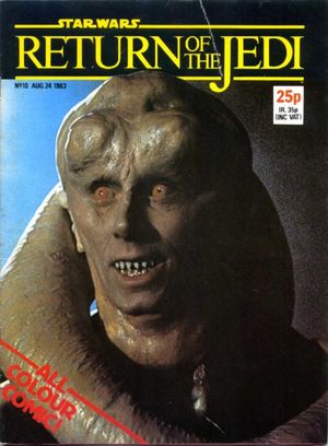 Return of the Jedi Weekly 10 appearance in Common Appearance