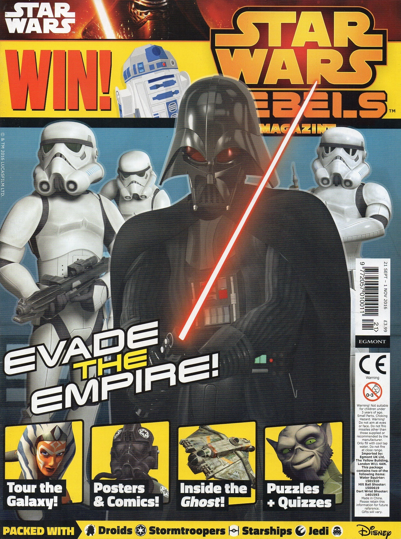 Star Wars Rebels Magazine 21 appearance in Common Appearance