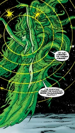 Tilotny takes physical form.