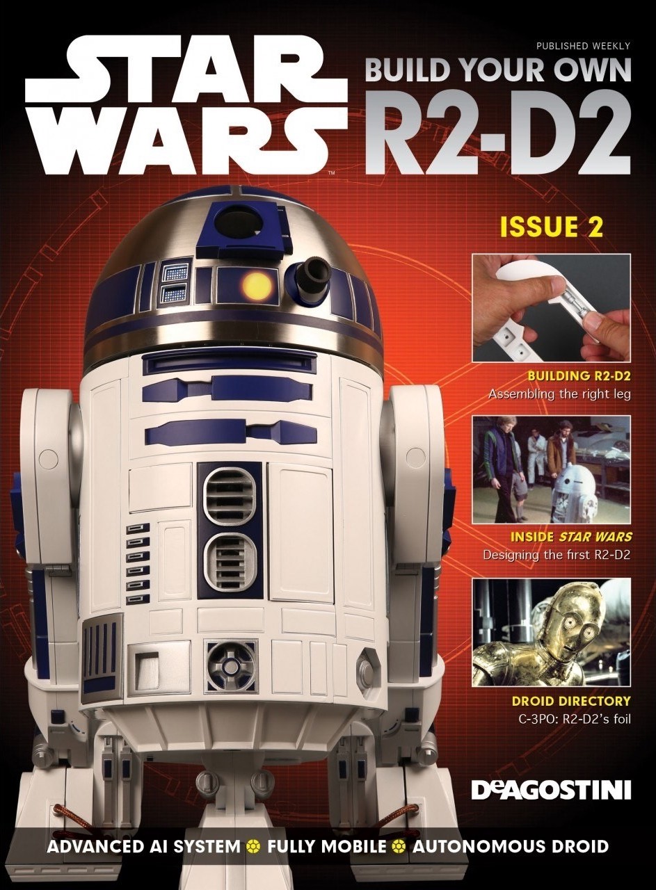 完成‼︎‼︎】約2年の月日を経て、週刊スターウォーズ R2-D2 90~100号を