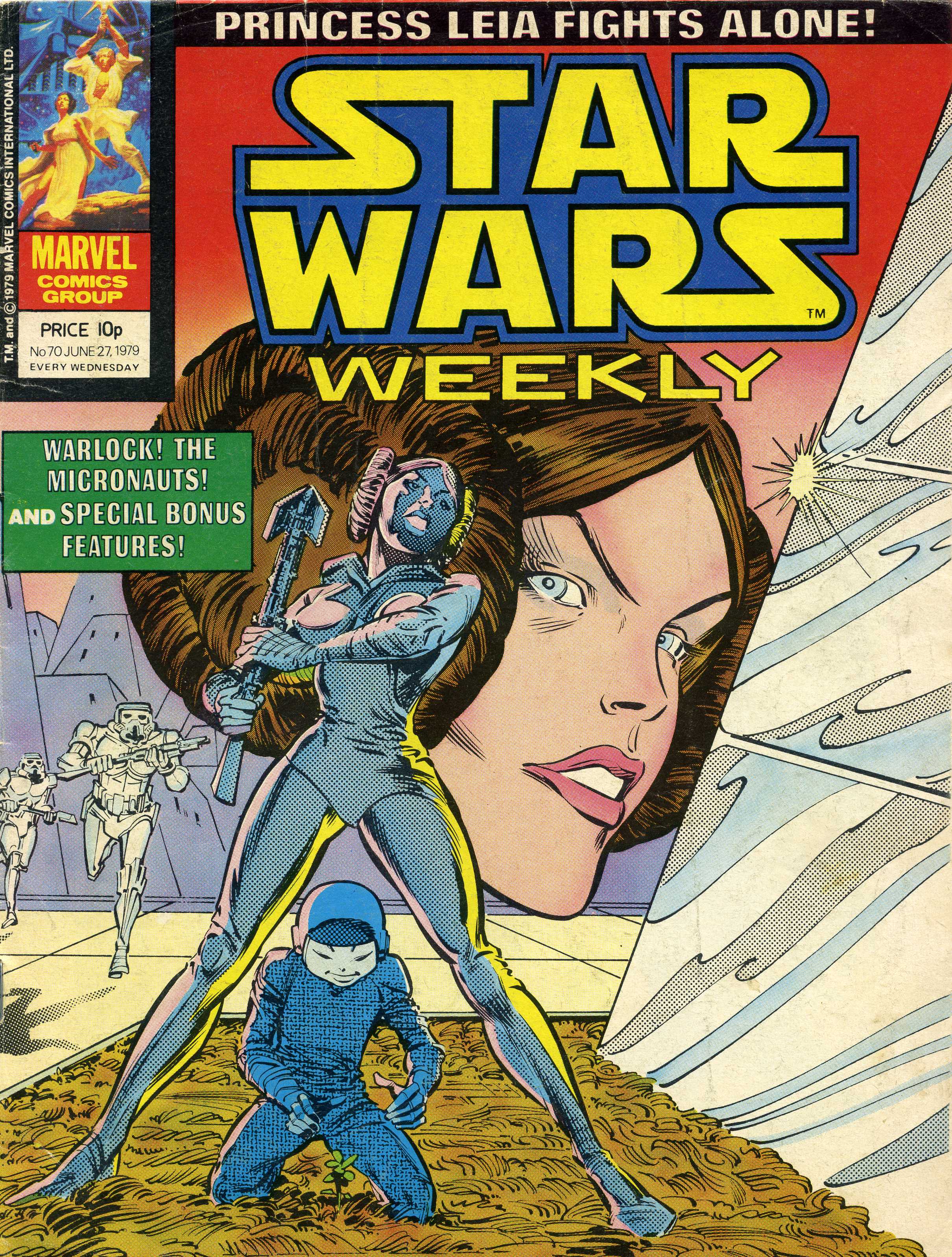 Star Wars Weekly 70 appearance in Common Appearance