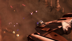 Red Squadron attack