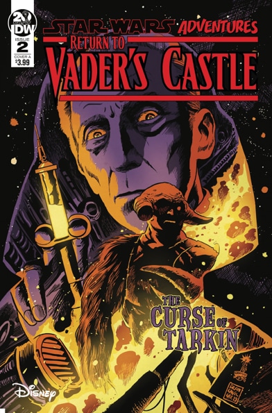 Author Cavan Scott took influence from Cushing's Hammer horror films in writing the comic Star Wars Adventures: Return to Vader's Castle 2.