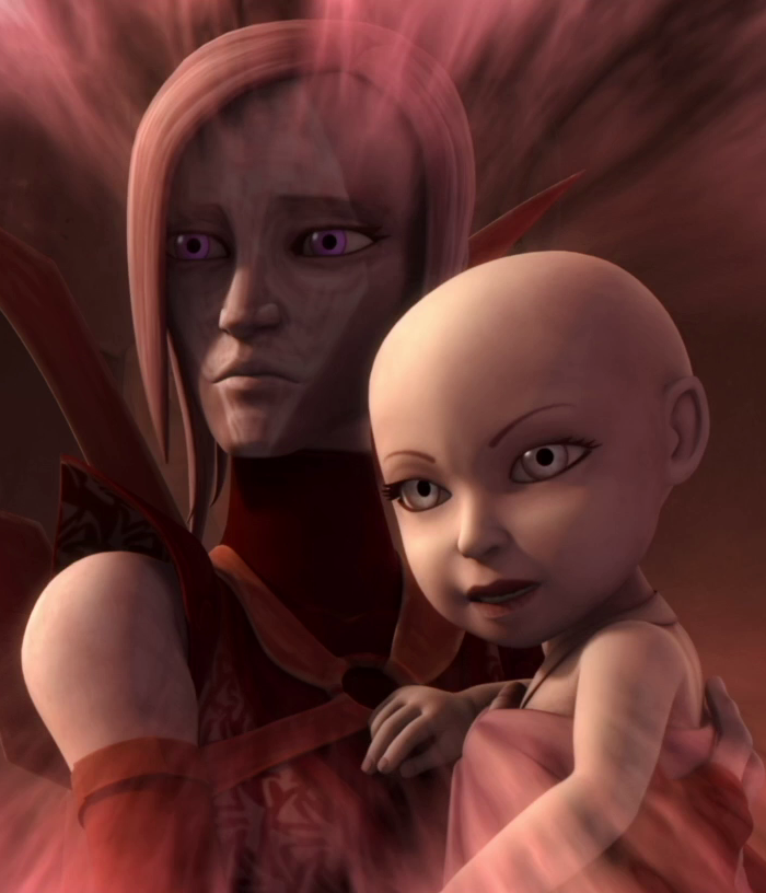 Asajj Ventress's mother appearance in Common Appearance