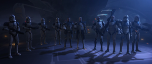 Rex was loyal to his men from the 501st Legion and greatly cared for their well-being.