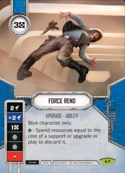 The Force Rend card from the set