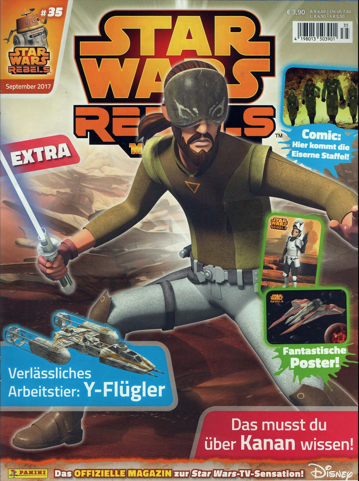 Star Wars Rebels Magazine 35 appearance in Common Appearance