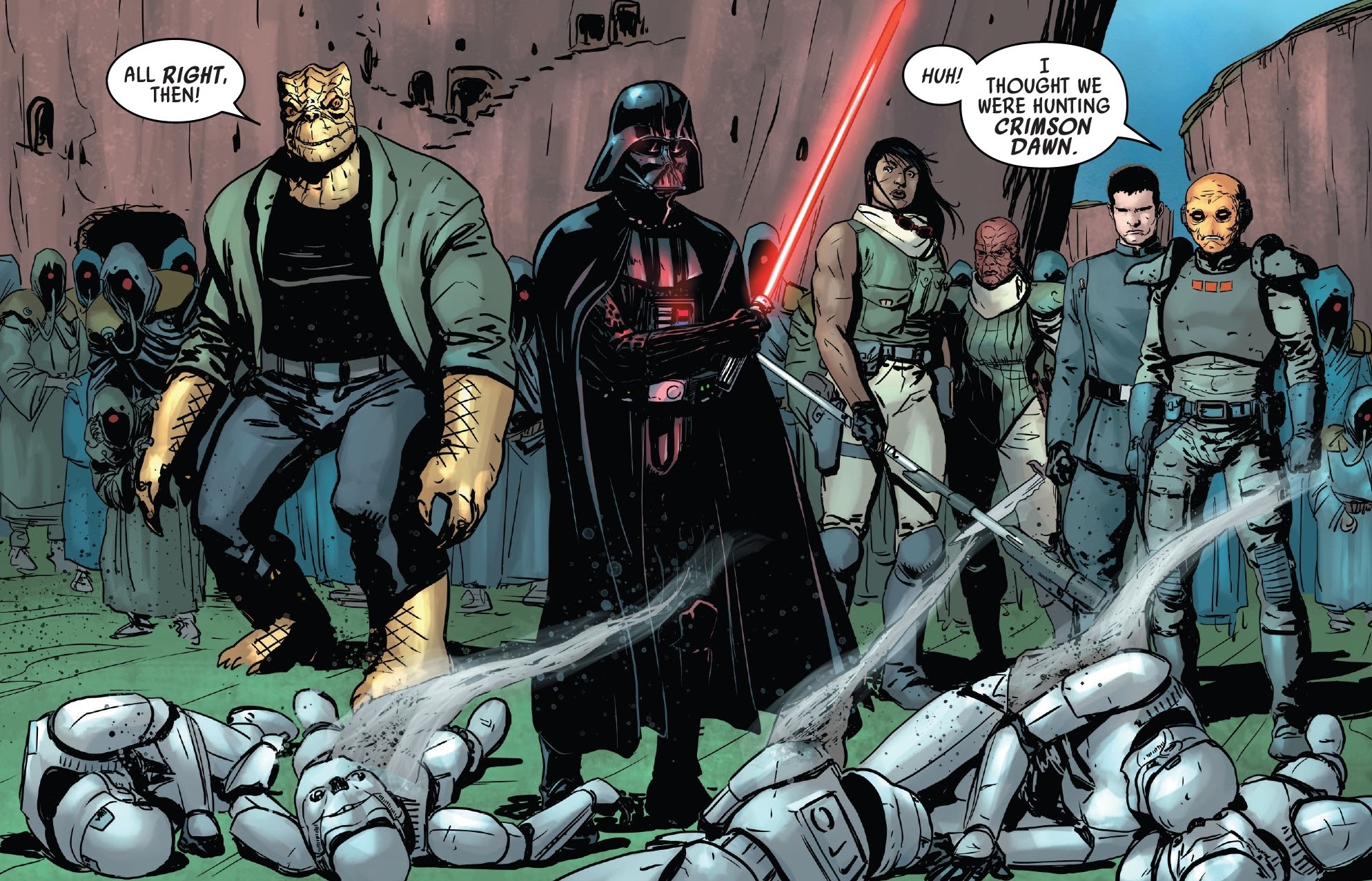 Vader's crew appearance in Common Appearance