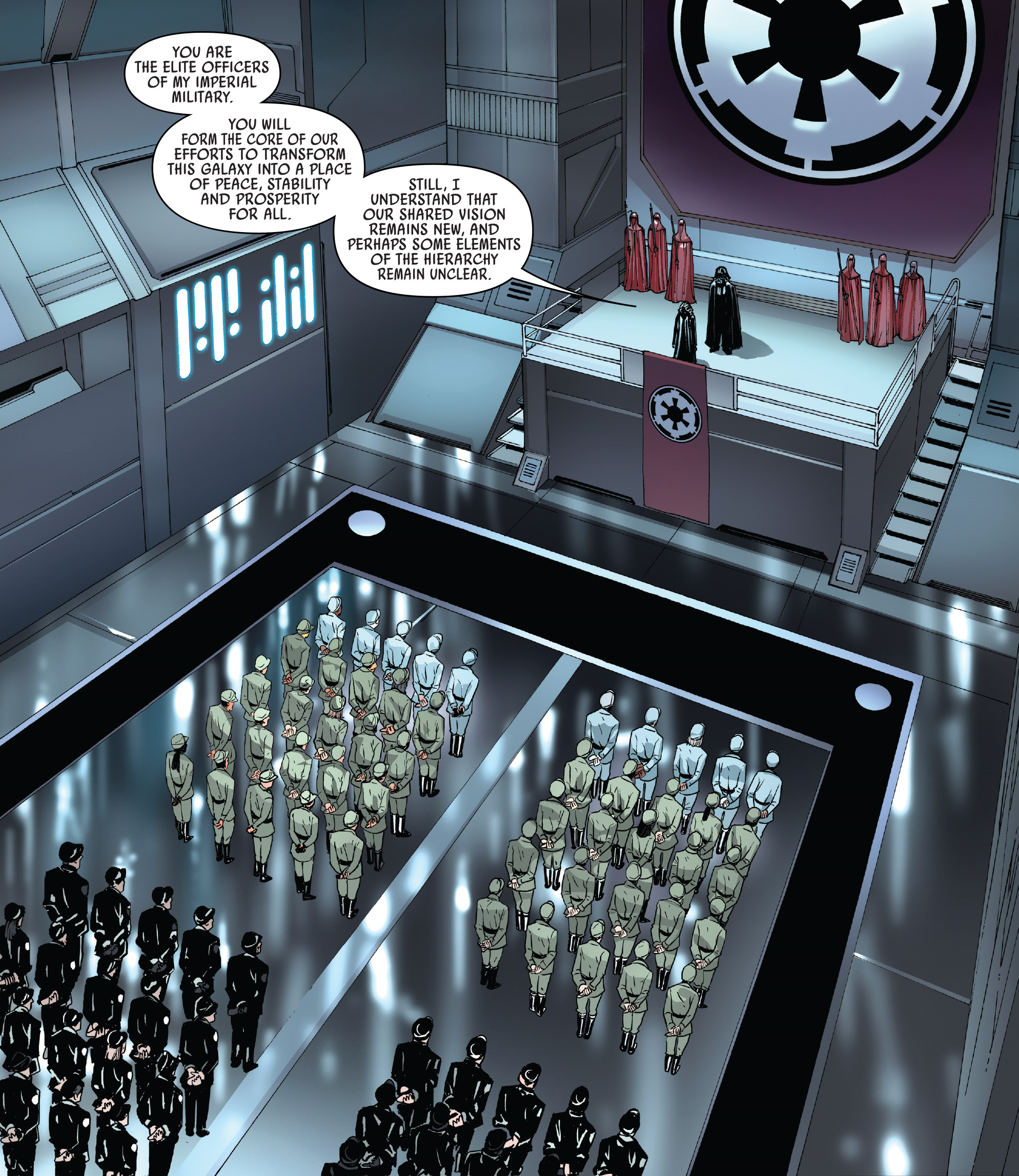 Coruscant auditorium appearance in Common Appearance