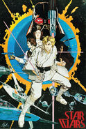 San Diego Comic-Con 1976 poster by Howard Chaykin