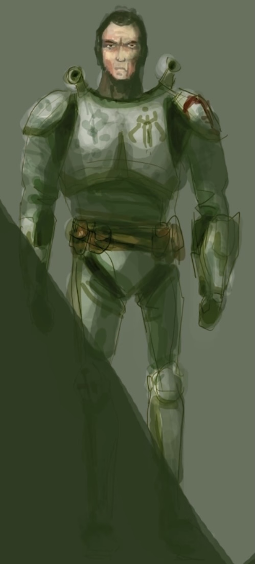 An unused Durge design developed for Star Wars: The Clone Wars