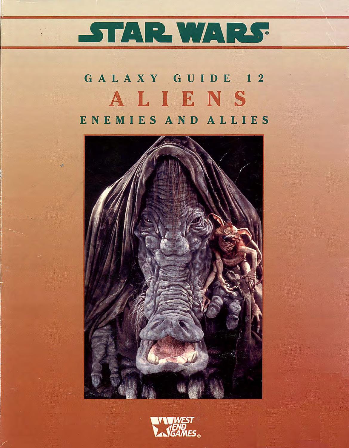 Galaxy Guide 12: Aliens — Enemies and Allies appearance 