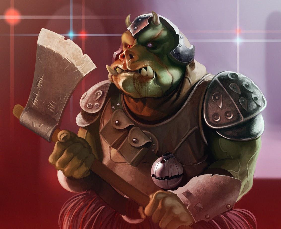 Gamorrean battle-ax appearance in Common Appearance