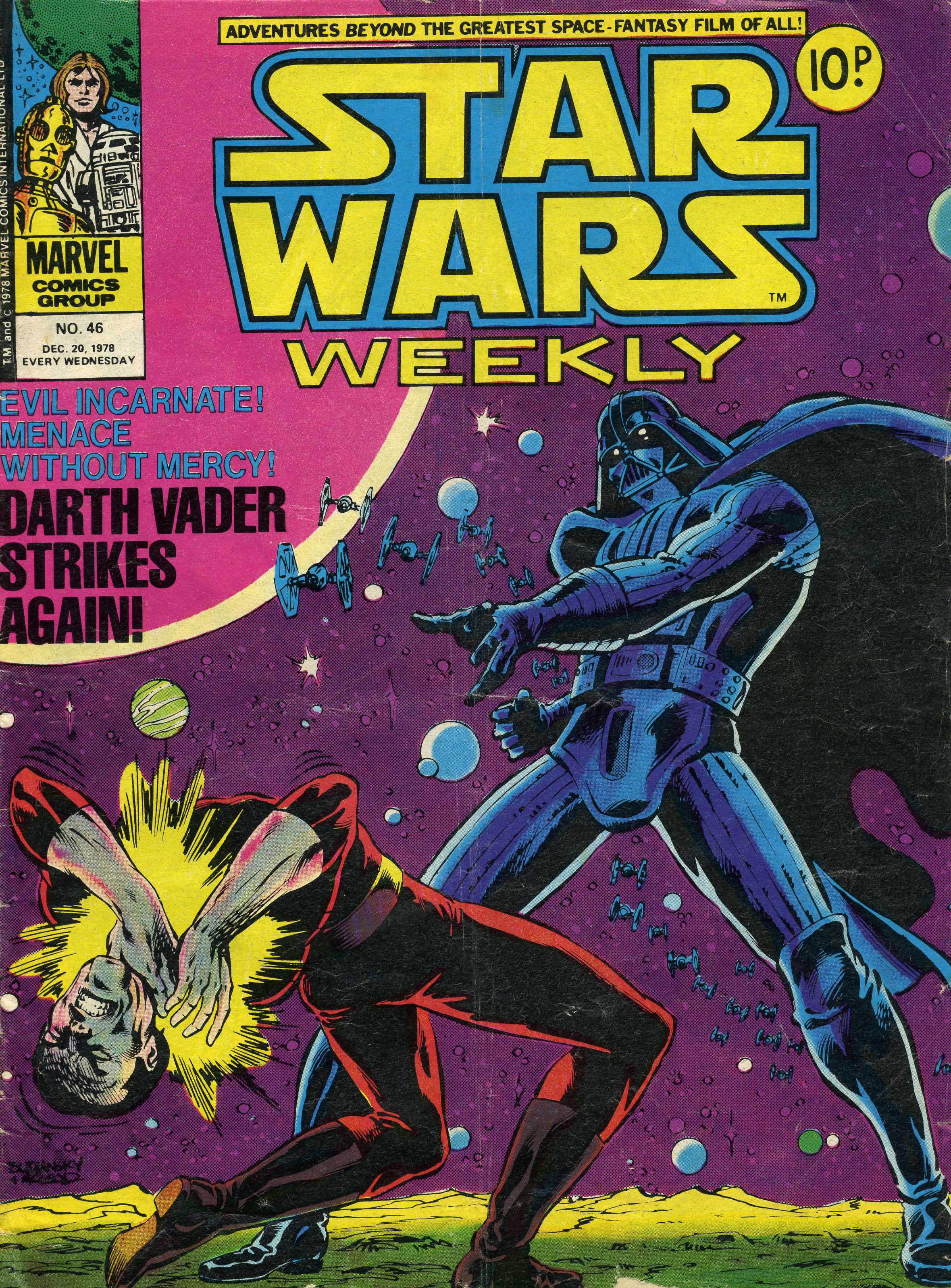 Star Wars Weekly 46 appearance in Common Appearance