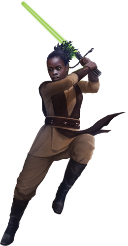 RotS Jedi green saber