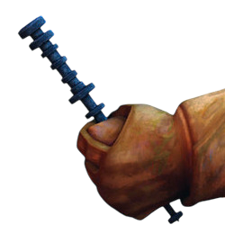 Gial Ackbar's baton appearance 