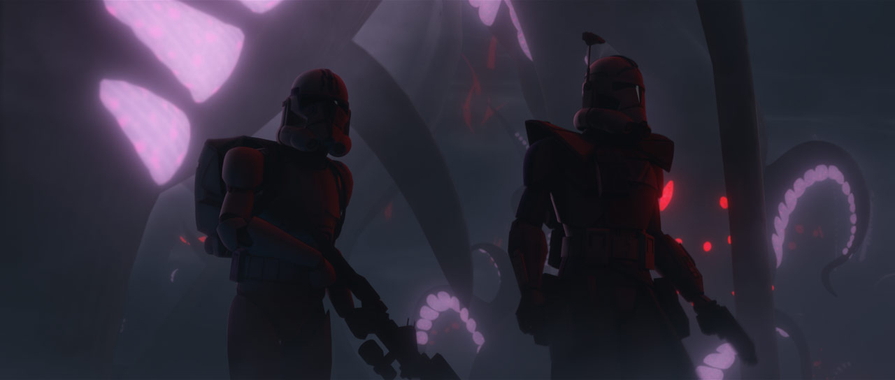 Fives and Hardcase undergo a secret mission against Krell's orders