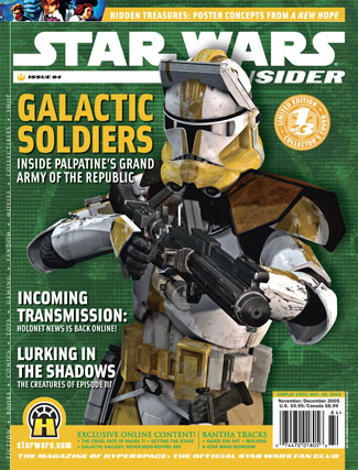 Star Wars Insider 84 appearance in Common Appearance