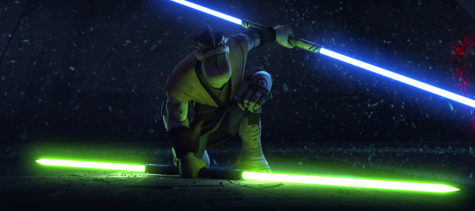 Jedi General Pong Krell was renowned for his achievements on the battlefield.