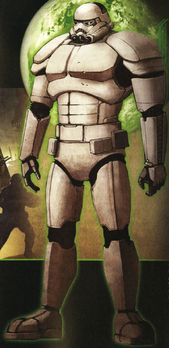 The light spacetrooper is one of the many Legends characters of the Galactic Empire.