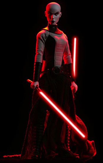 Sideshow's Asajj Ventress 12-inch figure