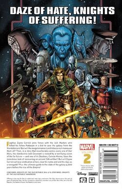 スターウォーズ オムニバス オールドリパブリック ボリューム 2 コミック Star Wars Omnibus: Knights of the Old Republic Volume 2 TPB