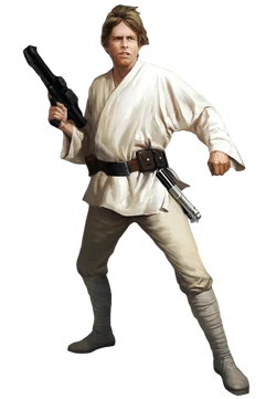 Luke Skywalker Starter Set cover art by Darren Tan