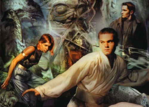 The Young strike team. From left: Cerasi, Obi‑Wan Kenobi, and Nield. Not pictured: Roenni.