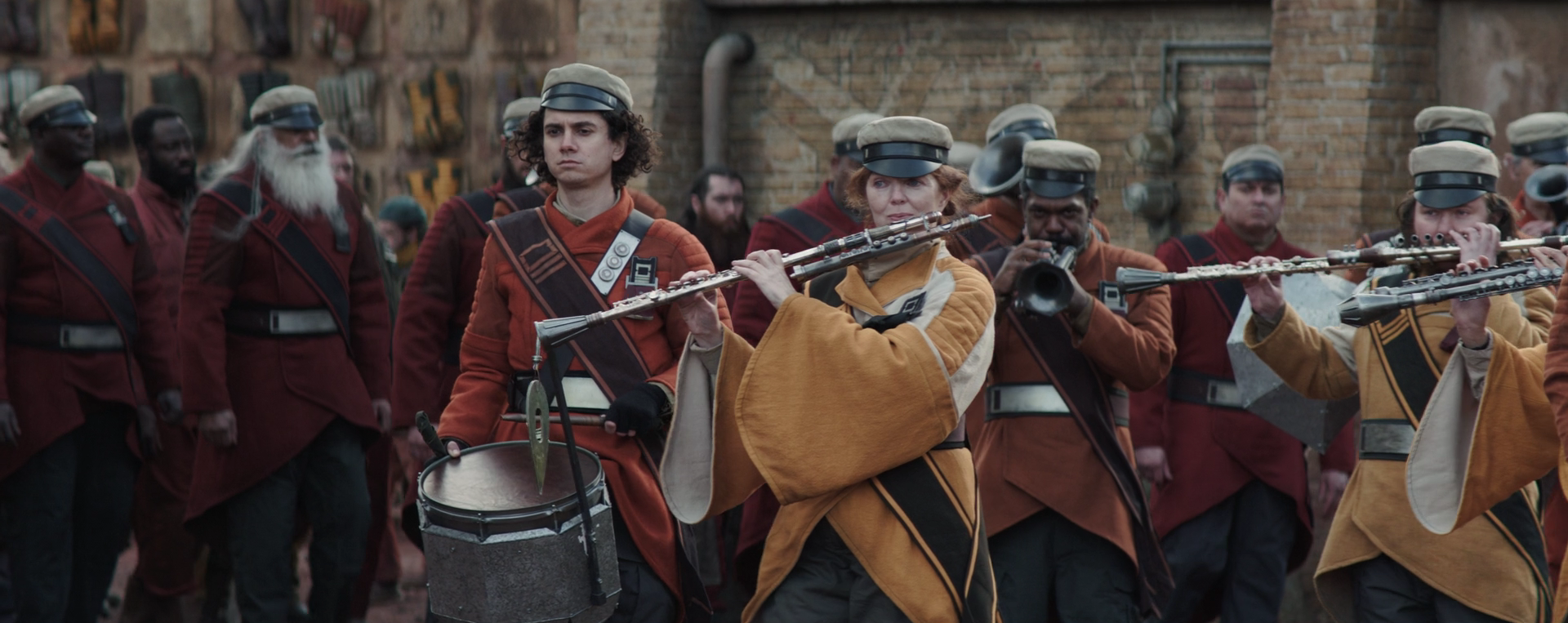 A local band led the parade as the Daughters of Ferrix and Honor Guards followed.