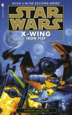 X-wing: Iron Fist-kirjan kansi