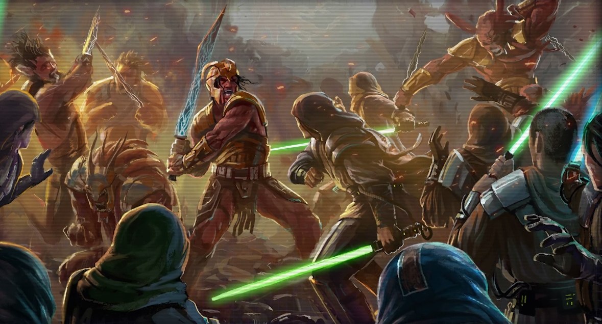 Korr knew about the history of the Jedi Order, including the Great Hyperspace War.