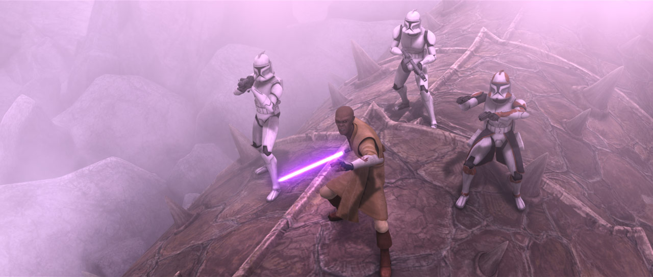 Windu and his forces discovered the Zillo Beast shortly after the Battle of Malastare.