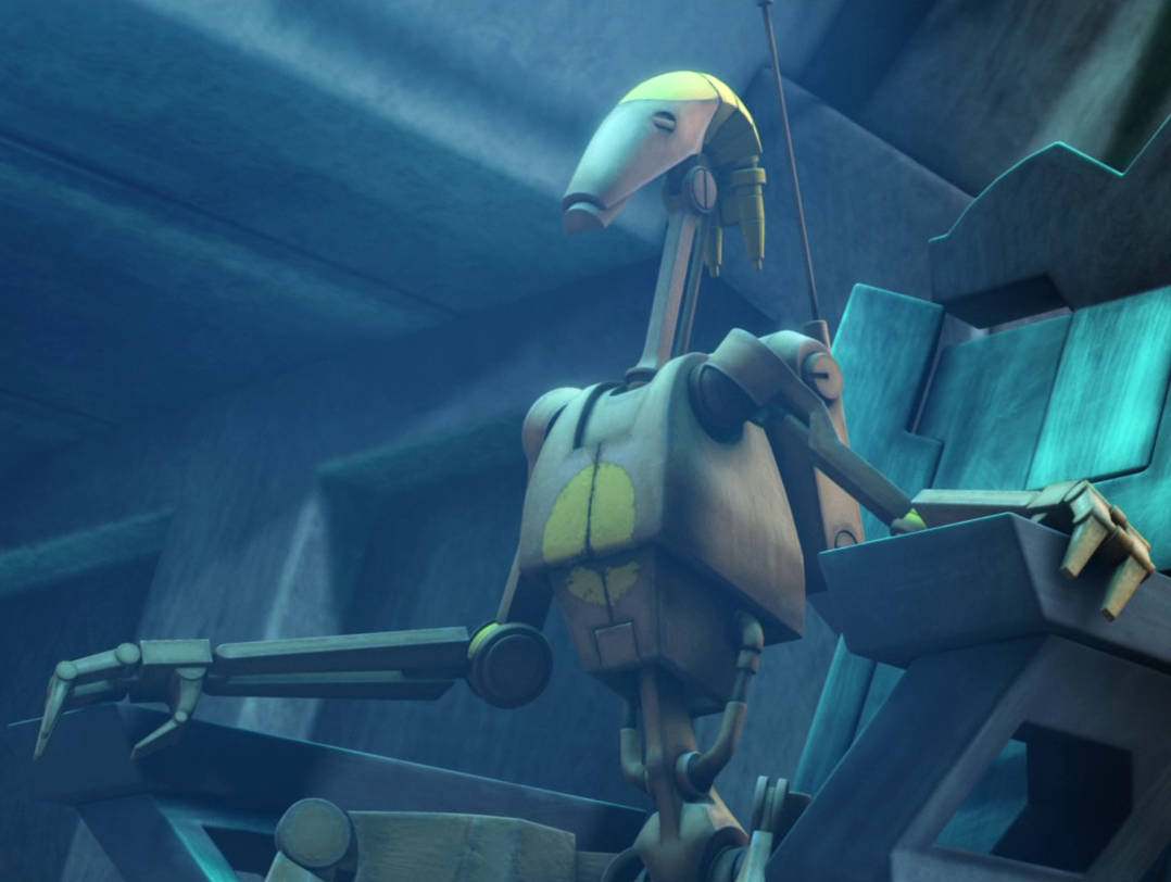 Unidentified OOM command battle droid 2  (Ryloth blockade) appearance in Common Appearance