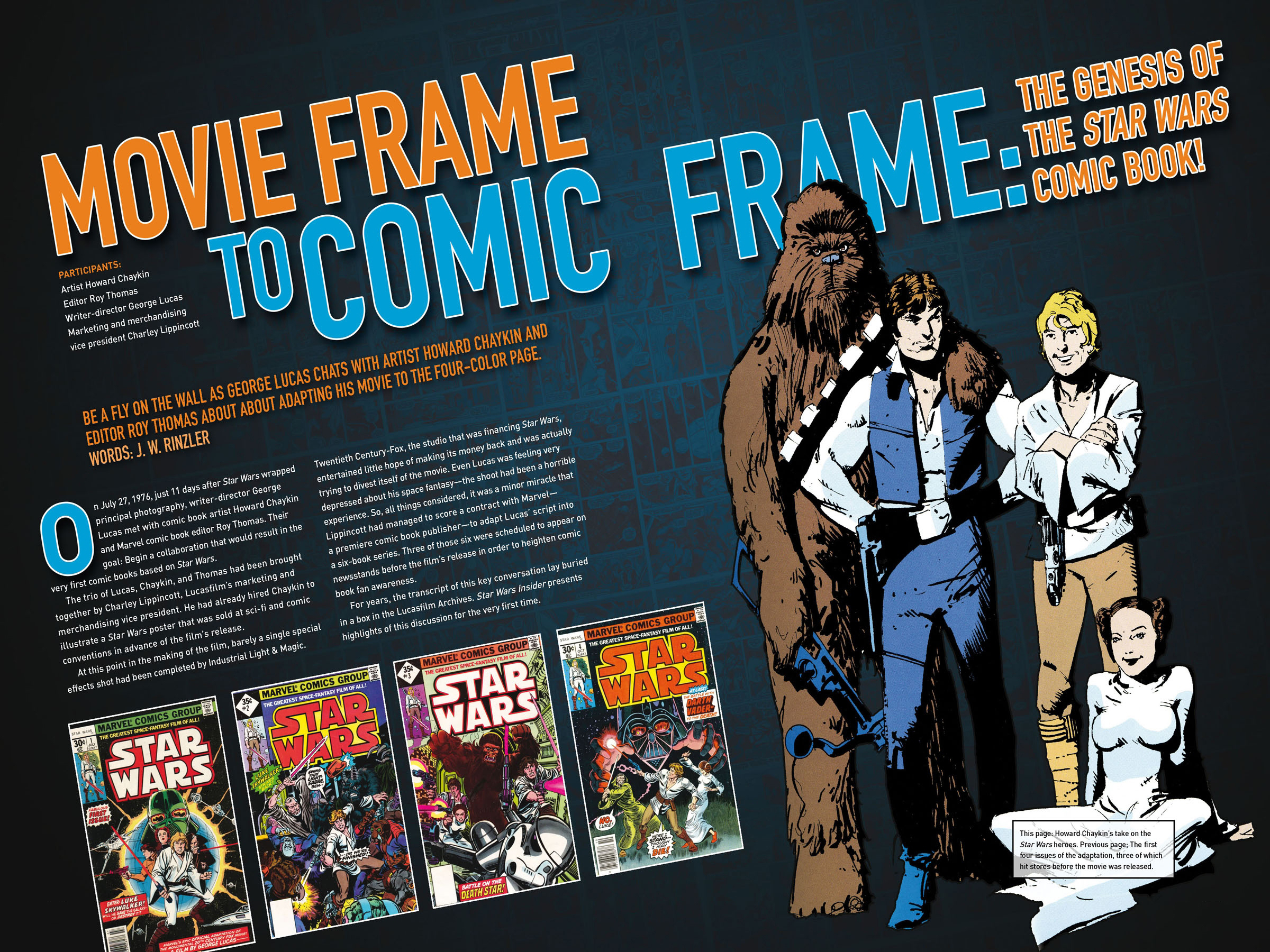 Movie Frame to Comic Frame: The Genesis of the Star Wars Comic Book! appearance in Common Appearance