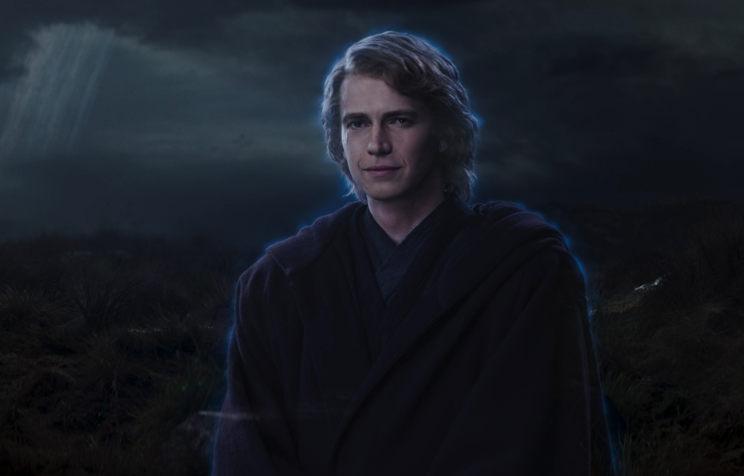 Anakin Skywalker as a Force ghost